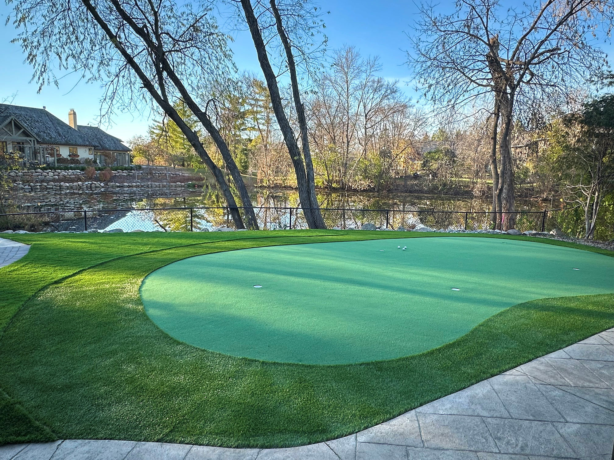 Minnetonka MN Project - Michelangelo Putting Greens, Minneapoliss