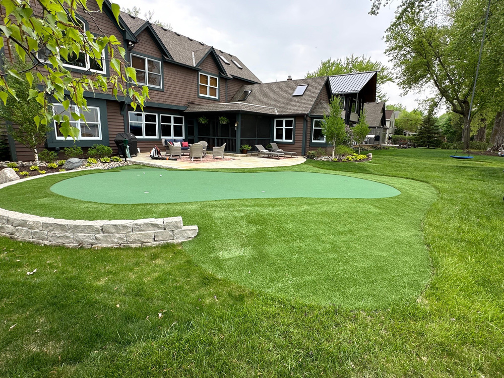 Tonka Bay MN Project - Michelangelo Putting Greens, Minneapolis